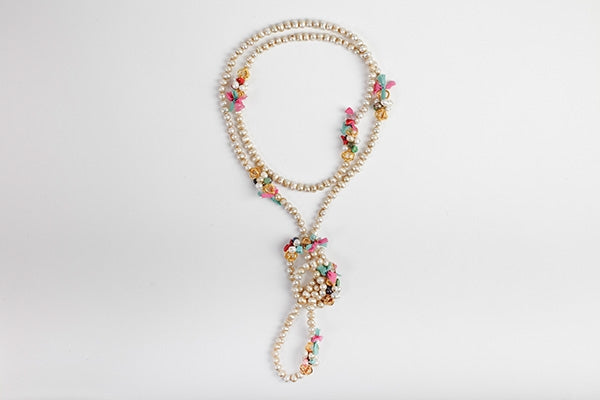 CHARLESTON NECKLACE - PEARL