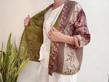 Carica l'immagine nel visualizzatore di Gallery, SHORT KIMONO SILK 11