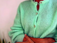 Charger l'image dans la galerie, ANAÏS MOHAIR CARDIGAN - MINT