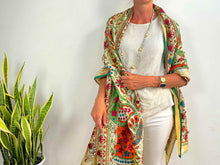 Cargar imagen en el visor de la galería, EMBROIDERY SILK SCARF 19