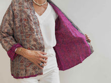 Cargar imagen en el visor de la galería, SHORT KIMONO SILK 17