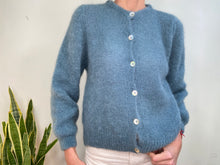 Charger l'image dans la galerie, ANAÏS MOHAIR CARDIGAN - TURQUOISE