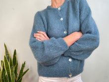 Charger l'image dans la galerie, ANAÏS MOHAIR CARDIGAN - TURQUOISE