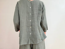 Carica l'immagine nel visualizzatore di Gallery, CAMISA LINO GREEN