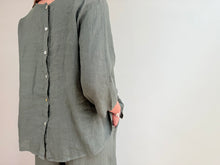 Carica l'immagine nel visualizzatore di Gallery, CAMISA LINO GREEN