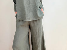 Charger l'image dans la galerie, PANTALON LINO GREEN