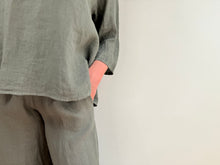 Charger l'image dans la galerie, PANTALON LINO GREEN