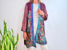 Lade das Bild in den Galerie-Viewer, LANGER KIMONO SEIDE 6
