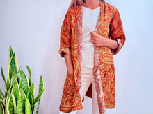 Lade das Bild in den Galerie-Viewer, LANGER KIMONO SEIDE 6