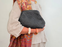 Load image into Gallery viewer, FLORENCIA CLUTCH BAG - BLACK