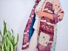 Lade das Bild in den Galerie-Viewer, LANGER KIMONO SEIDE 6