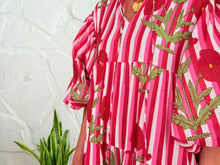 Load image into Gallery viewer, SAINT-TROPEZ - RED STRIPES DRESS