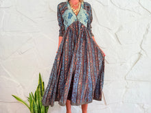 Cargar imagen en el visor de la galería, TOSCANA DRESS - NAVY