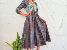 Cargar imagen en el visor de la galería, TOSCANA DRESS - NAVY