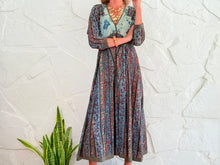 Cargar imagen en el visor de la galería, TOSCANA DRESS - NAVY