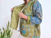 Load image into Gallery viewer, SHORT KIMONO SILK 13