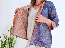 Load image into Gallery viewer, SHORT KIMONO SILK 15