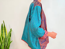 Load image into Gallery viewer, SHORT KIMONO SILK 17