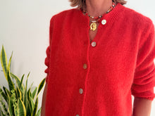 Carica l'immagine nel visualizzatore di Gallery, CAROLINE MOHAIR CARDIGAN - ORANGE