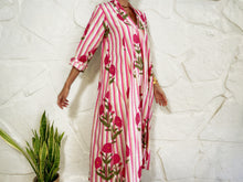 Charger l'image dans la galerie, LA ROCHELLE DRESS - PINK STRIPES DRESS