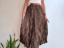 Load image into Gallery viewer, CAROLINA SKIRT - BROWN