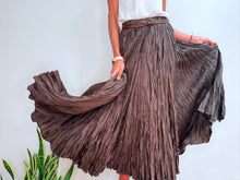 Lade das Bild in den Galerie-Viewer, CAROLINA SKIRT - CHOCOLATE