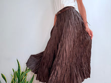Lade das Bild in den Galerie-Viewer, CAROLINA SKIRT - CHOCOLATE