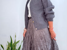 Cargar imagen en el visor de la galería, CAROLINA SKIRT - GREY