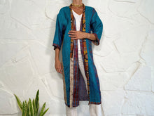 Lade das Bild in den Galerie-Viewer, LANGER KIMONO SEIDE 47