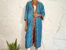 Lade das Bild in den Galerie-Viewer, LANGER KIMONO SEIDE 53