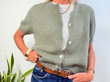 Charger l'image dans la galerie, INGRID ALPACA MANGA CORTA - MILITARY GREEN
