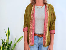 Load image into Gallery viewer, SHORT KIMONO SILK 30