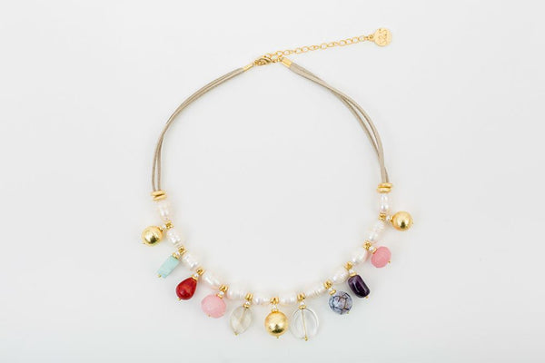CALIMA NECKLACE - PEARL