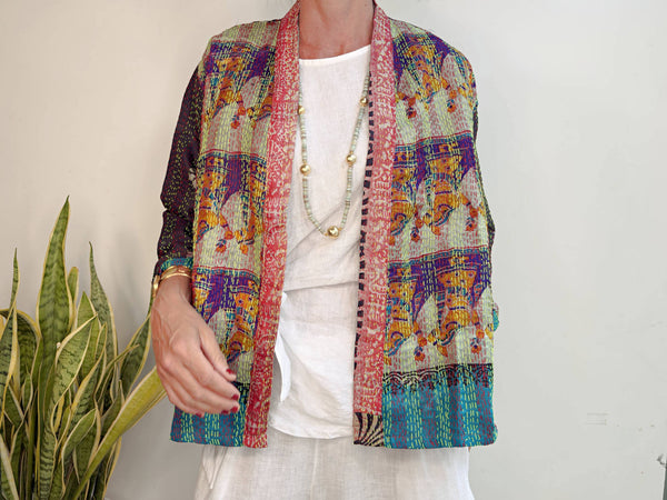 SHORT KIMONO SILK 10