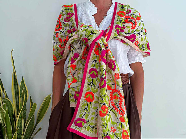 FRIDA SILK SCARF 2