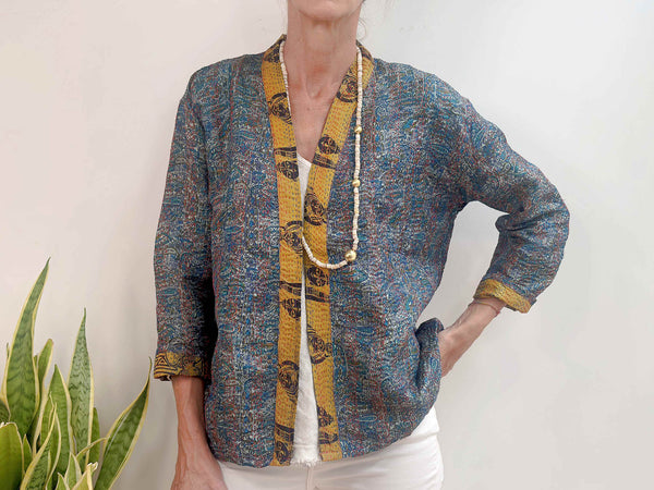 SHORT KIMONO SILK 28