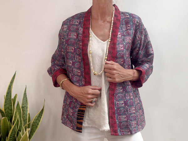 SHORT KIMONO SILK 12