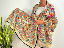 Carica l'immagine nel visualizzatore di Gallery, EMBROIDERY SILK SCARF 20
