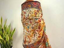 Load image into Gallery viewer, EMBROIDERY SILK SCARF 16
