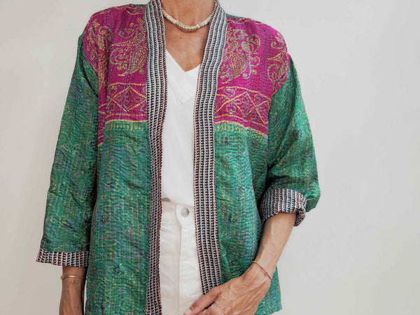 SHORT KIMONO SILK 10