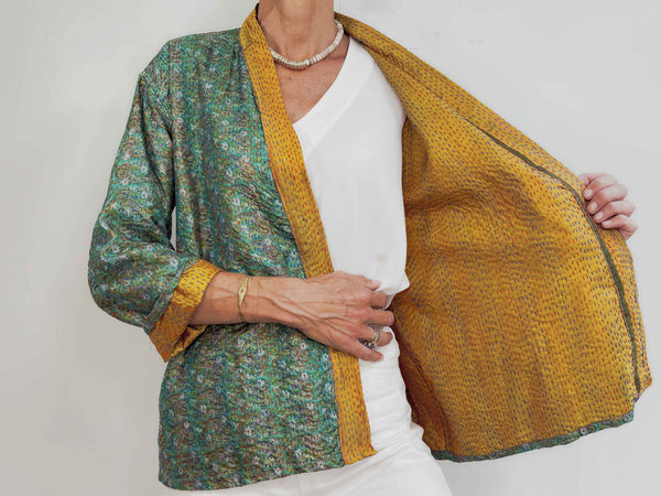SHORT KIMONO SILK 14