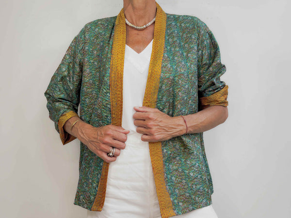 SHORT KIMONO SILK 14