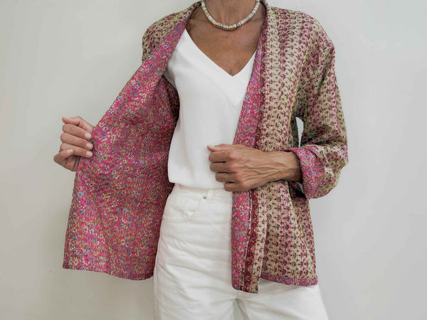 SHORT KIMONO SILK 16