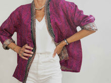 Cargar imagen en el visor de la galería, SHORT KIMONO SILK 17
