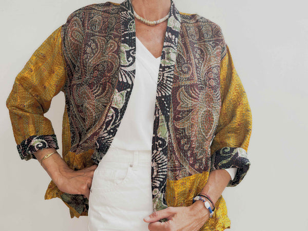 SHORT KIMONO SILK 19