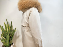 Load image into Gallery viewer, RABBIT/FOX PARKA - BONE
