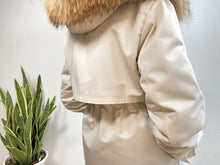 Load image into Gallery viewer, RABBIT/FOX PARKA - BONE
