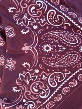 Load image into Gallery viewer, BANDANA  BURGUNDY
