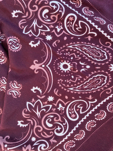 BANDANA  BURGUNDY