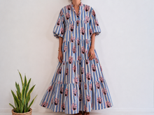 Cargar imagen en el visor de la galería, TOSCANA DRESS - BLUE
